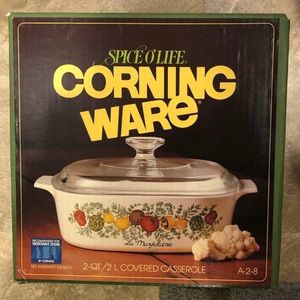 Vintage 2-Qt Spice O’Life Corning Ware Dish